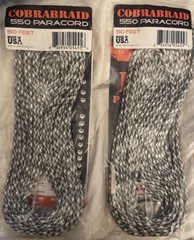 Cobrabraid 550 Paracord Camo Colors 100 Feet – Made In USA