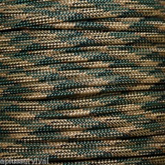 Woodland Camo Paracord 50 Feet 550 lb 7 Strand Emergency Survival Bracelet