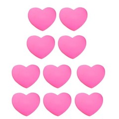 10Pcs Silicone Tennis String Dampener Heart Shape Tennis Racket Damper