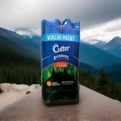 Cutter Backwoods Repels Mosquitoes Up To 10 Hours (2) 11 Oz Cans 25% Deet