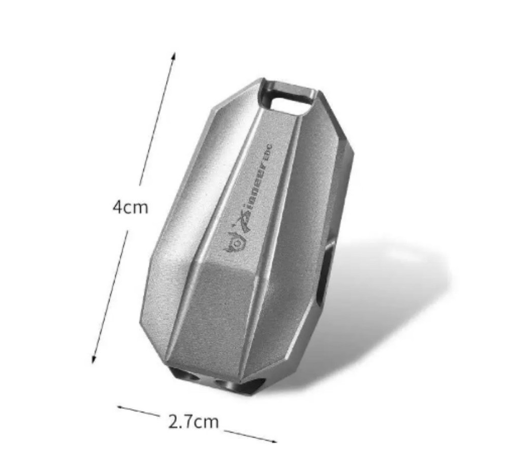 Titanium Safety Whistle Emergency Whistle Outdoor Hiking Hunting Survival EDC