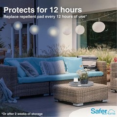 Safer® Home Natural Mosquito Repellent & Repellent Refills, New in Box