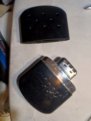 Zippo Hand Warmer Black Reusable Pocket Heater With Lid Pre-Owned
