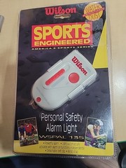 Vntg Unopened Wilson Sports Personal Safety Alarm Light