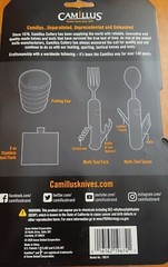 Camillus Survival gear 2 multi tools spoon, fork, knife, flask, cup, can opener