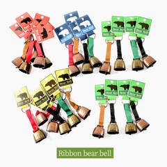 Outdoor Bear Bells Warning Bells Antique Iron Bells with Crisp Sound for Hiking