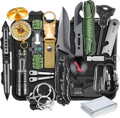 Survival Kit, Gifts for Men Dad Husband, Emergency Survival Gear and Equipmen…