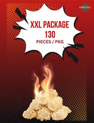 Fire Starter 130 Pcs Wood Pellet Natural Quick Ignition Long Burn