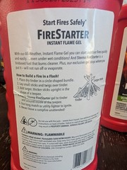 **2 pack** Sterno Instant Flame Fire Starter Gel 16oz Environmentally-Friendly