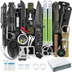 37-in-1 Survival Kit for Men – Emergency Gear, Camping & Hiking Essentials, Gift