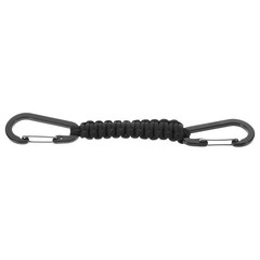 Aluminum Alloy Paracord Keychain For Camping And Hiking 1Pcs 7.9×1.2×0.2In