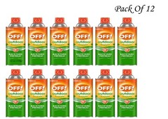 OFF! Outdoor Insect & Mosquito Repellent Fogger Backyard Pretreat, 12 Oz (12 Pk)