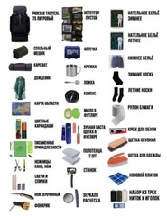 Travel Survival Kit Full Alarm Duffel Bag/ Weight Bag/
