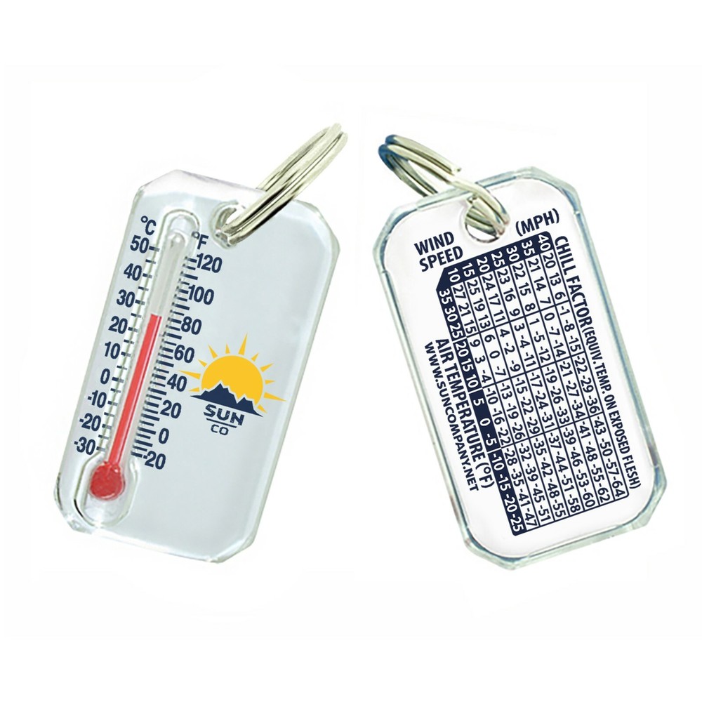 Sun Company Original Zip-o-gage – Zipperpull Thermometer