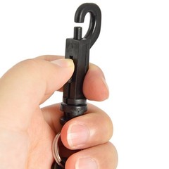Camping Hiking Survival Whistle with Secure Lanyard Opening for Easy Carry