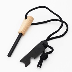 1/2/3Pcs Fire Starter Flint Steel Striker Survival Kit Ferro Rod Camping USA