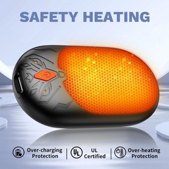 Ajvv Hand Warmers Rechargeable 2 Pack Electric Hand Warmer Up To 24Hrs