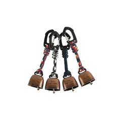 Vintage Iron Bell Keychain Loud Outdoor Companion for Adventures