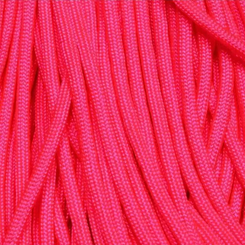 550 Paracord Neon Pink 500 FT Spool USA MADE & SELLER same day shipping