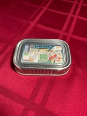 Whistle Creek Survival Kit in a Sardine Can
