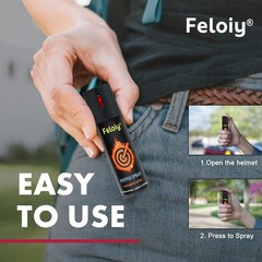 2 Pack Pepper Spray Keychain – Maximum Strength OC Spray Self Defense