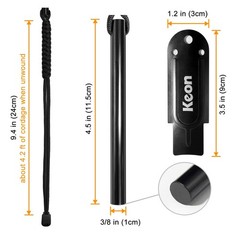 Keon Flint and Steel fire Starter kit Ferro Rod fire Starter Survival Tool 4.5 x