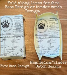 Stakeholder Prepping Podcast Emergency Tinder Cards 10-pack Fire Starter Kit
