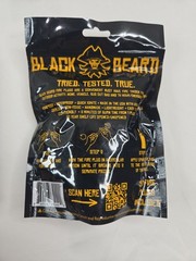 Black Beard Fire Starter Bundle Tinder Ropes, StormProof Matches, Fire Plugs