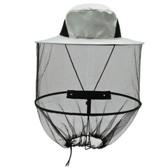 1 x Anti-Mosquito Bug Bee Insect Head Net Hat Cap Sun Protection Fishing Hiking
