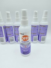 LOT OF 6 OFF! Clean Feel Insect Repellent II 4 Fl Oz each