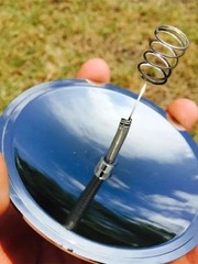 Portable Solar Fire Starter Lighter Outdoor Camping Survival Tool