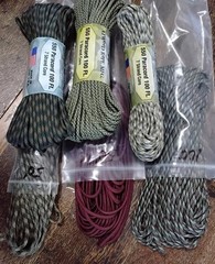 1000′ NEW USGI PARACORD 11 COLORS HUNTING CAMOS MADE IN USA BY GOVT CONTRACTORS