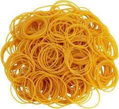 500Pcs Sturdy Stretchable Elastic Bands – General Purpose Rubber Bands for Home,