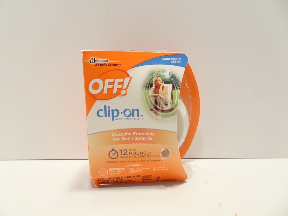 NEW OFF! Clip On Mosquito Repellent Fan Starter Kit Fan Circulated Repellent