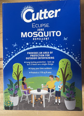 Cutter Eclipse Zone Mosquito Repellent, New, Rechargeable with Refill Outdoors