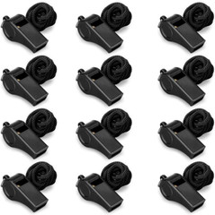 Whistle, Sports Whistles with Lanyard, Loud Crisp Sound Whistles Bulk Perfect fo