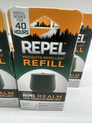 New 5pk Repel Realm Zone Mosquito Repellent 40hr Refill 011423942617 FreeS&H