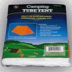 Lot of 10 – 2 Person Tube Tent – Space Saver!