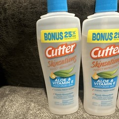 Cutter Skinsations Pump Spray Insect Repellent 7% DEET 7.5Oz 3 Pack