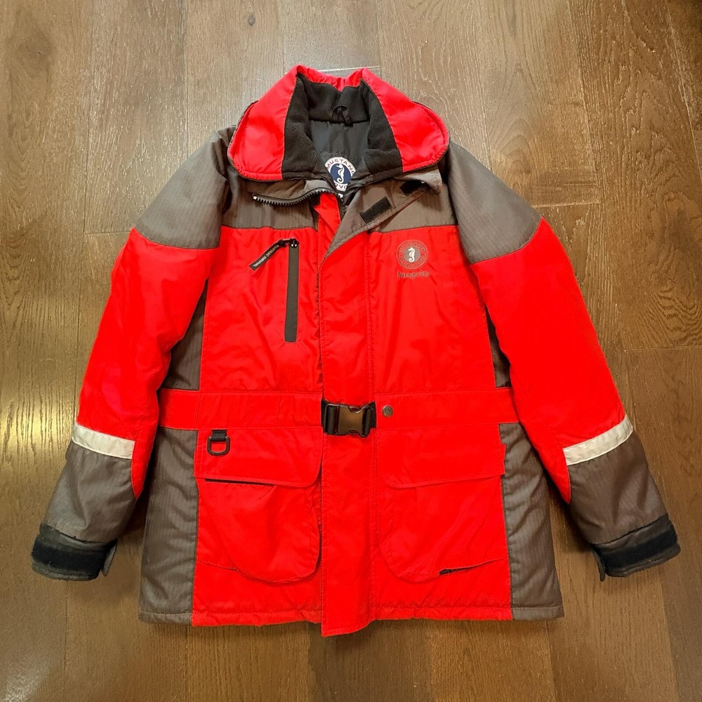 Mustang Survival Integrity Float Coat Personal Flotation Jacket MC1525 Medium