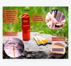 Wholesale, job lot liquidation sale| Ferro Rod Fire Starter| Waterproof Matches