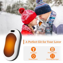 Standard Pocket Hand Warmers 10000mah Rechargeable USB Handwarmer/Power Bank US