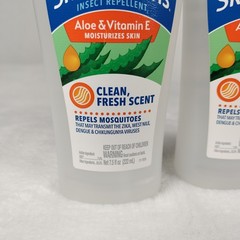 2 Cutter Skinsations Insect Repellent Aloe & Vitamin E Clean Fresh 7.5oz