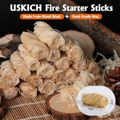 150 Fire Starters for Campfire Fireplace Pellet Stove Wood Pit BBQ Grill