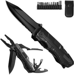 ORSIFOW Multifunction Pocket Knife,13 in 1 Pocket Tool Multitool with Pliers