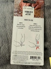 Firestarter flint and striker new in package