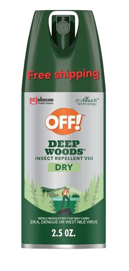 OFF! Deep Woods Insect Repellent VIII – 2.5 oz