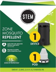 STEM Zone Mosquito Repellent Device Outdoor Solar USB-C Essential Oils