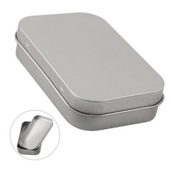 High Quality Long Lasting Practical Tinplate Box Storage Case Travel Iron