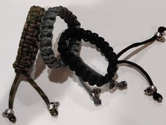 3 PACK HANDMADE MAD MAX FURY ROAD STYLE PARACORD UNISEX BRACELET CHOOSE COLORS